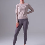 PS of Sweden PS Logo Knit Sweater - Silk Taupe