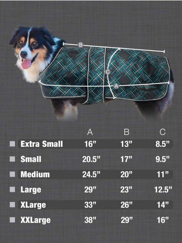 1200Denier "180G" Medium Weight Waterproof & Breathable Dog Coat with Chest Wrap - Kensington Protective Products - Equiluxe Tack