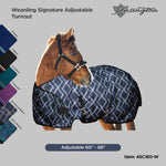 1200Denier Adjustable Weanling "180G" Medium Weight Waterproof & Breathable Winter Turnout - Kensington Protective Products - Equiluxe Tack