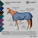 1200Denier Horse "180G" Medium Weight Waterproof & Breathable Winter Turnout - Kensington Protective Products - Equiluxe Tack