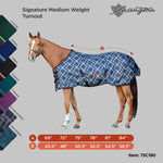 1200Denier Horse "180G" Medium Weight Waterproof & Breathable Winter Turnout - Kensington Protective Products - Equiluxe Tack