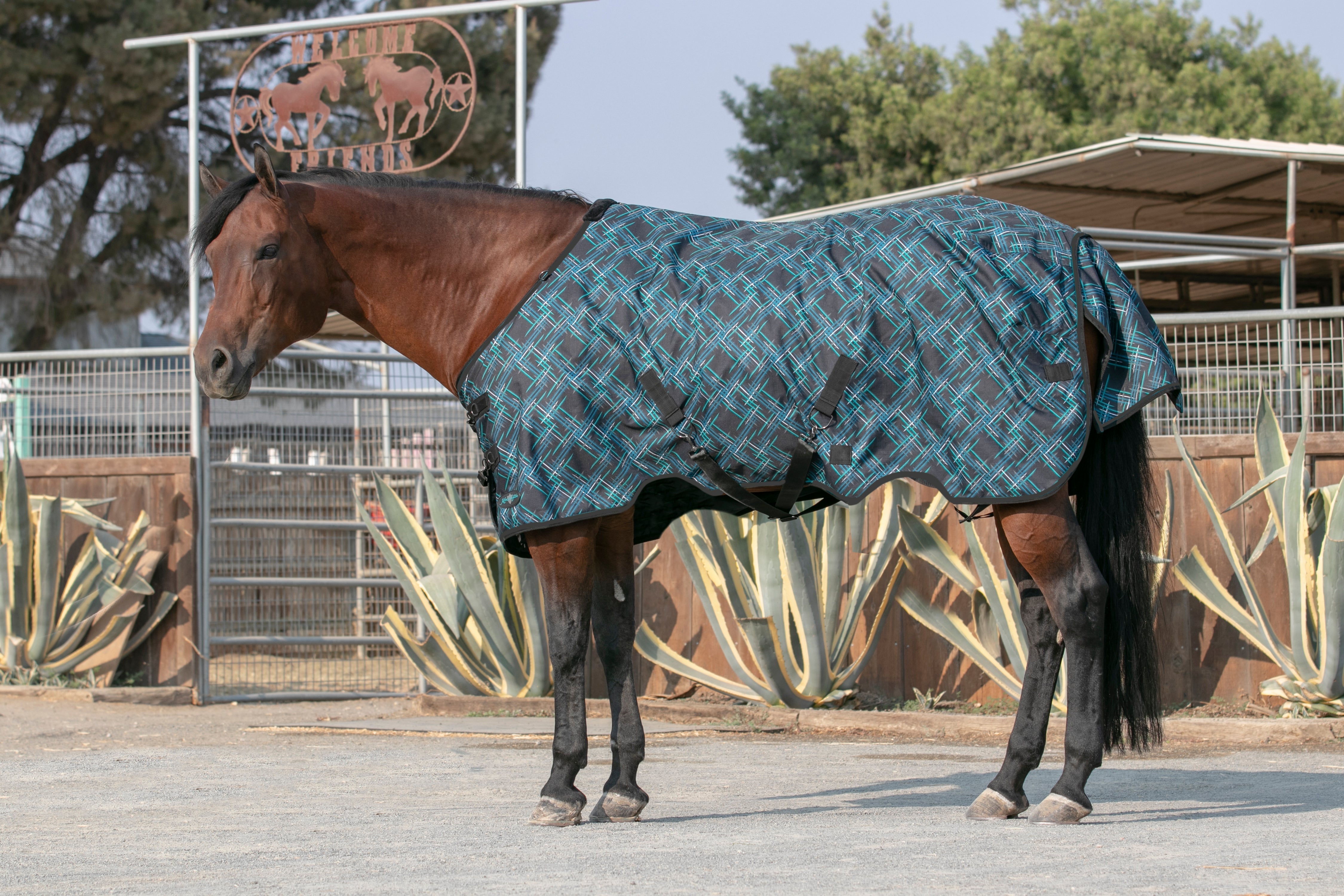 1200Denier Horse "80G" Ultra Light Weight Waterproof & Breathable Winter Turnout - Kensington Protective Products - Equiluxe Tack