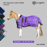 1200Denier Mini "80G" Ultra Light Weight Waterproof & Breathable Winter Turnout - Kensington Protective Products - Equiluxe Tack