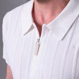 PS of Sweden John Short Sleeve Knitted Polo Shirt