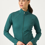 PS of Sweden Kaia Full Zip Mid Layer - Jade Noir