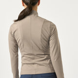 PS of Sweden Kaia Full Zip Mid Layer - Greige