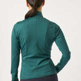 PS of Sweden Kaia Full Zip Mid Layer - Jade Noir