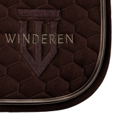 Winderen Dressage Saddle Pad - Espresso/Metallic Brown