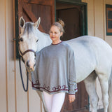 Hannah Childs Kristina Bit Poncho with Sleeves