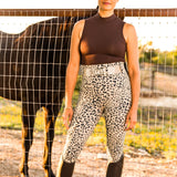 Canter Culture Athletic Breeches - Leopard