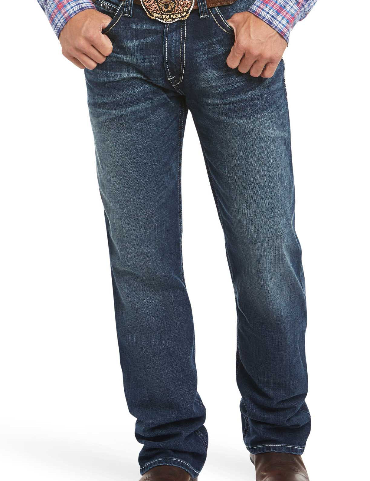 Ariat Men's M4 Low Rise Stretch Adkins Boot Cut Jean