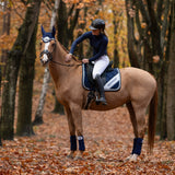 Blue Astra Saddle Pad Set