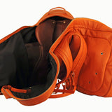 Durousset L'étalon Leather Saddle Backpack - Orange