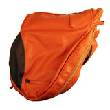 Durousset L'étalon Leather Saddle Backpack - Orange