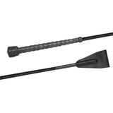Fleck Woven Nylon Covered Stick, Wrapped Leather Handle Jump Bat- 18"