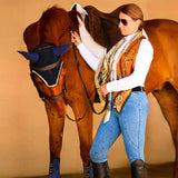 The Proper Fox Bits & Reins Silk Scarf