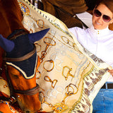The Proper Fox Bits & Reins Silk Scarf