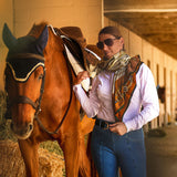 The Proper Fox Bits & Reins Silk Scarf