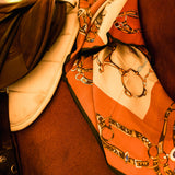 The Proper Fox Bits & Reins Silk Scarf