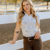 Deinhardt Designs Prints With A Purpose CORAL Short Sleeve Signature Sunshirt