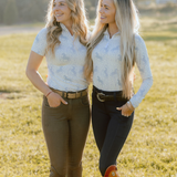Deinhardt Designs Prints With A Purpose CORAL Long Sleeve Signature Sunshirt