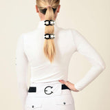 LENNA Ventilated Show Shirt Long Sleeve Sunshirt - White