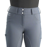 CorrectConnect Slate Grey Just Right Summer Breeches + Free Bit Belt