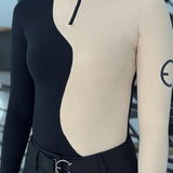 LENNA Training Top Long Sleeve Sunshirt - Beige