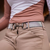 The Proper Fox Mockneck Colorblock White & Sand