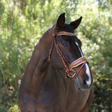 Halter Ego The Willow - Cognac Leather Snaffle Bridle