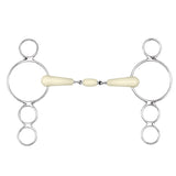 Happy Mouth®  3-Ring Double Jointed Mouth Gag Bit