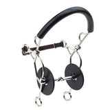 Happy Mouth® Stainless Steel Jointed Hollow Mouth Hackamore Bit