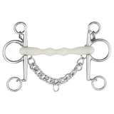 Happy Mouth® Shaped Mullen Mouth Pelham Bit