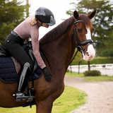 Halter Ego Valentina Black Patent Sparkle Snaffle Bridle