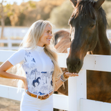 Deinhardt Designs Short Sleeve Capriole Competition Shirt - ELOISE