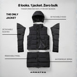 ARMATEQ THE ONLY JACKET - BLACK