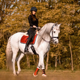 Scarlet Red Brushing Boots