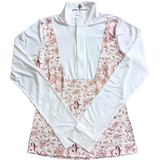 Deinhardt Designs Long Sleeve Capriole Competition Shirt - SEPIA