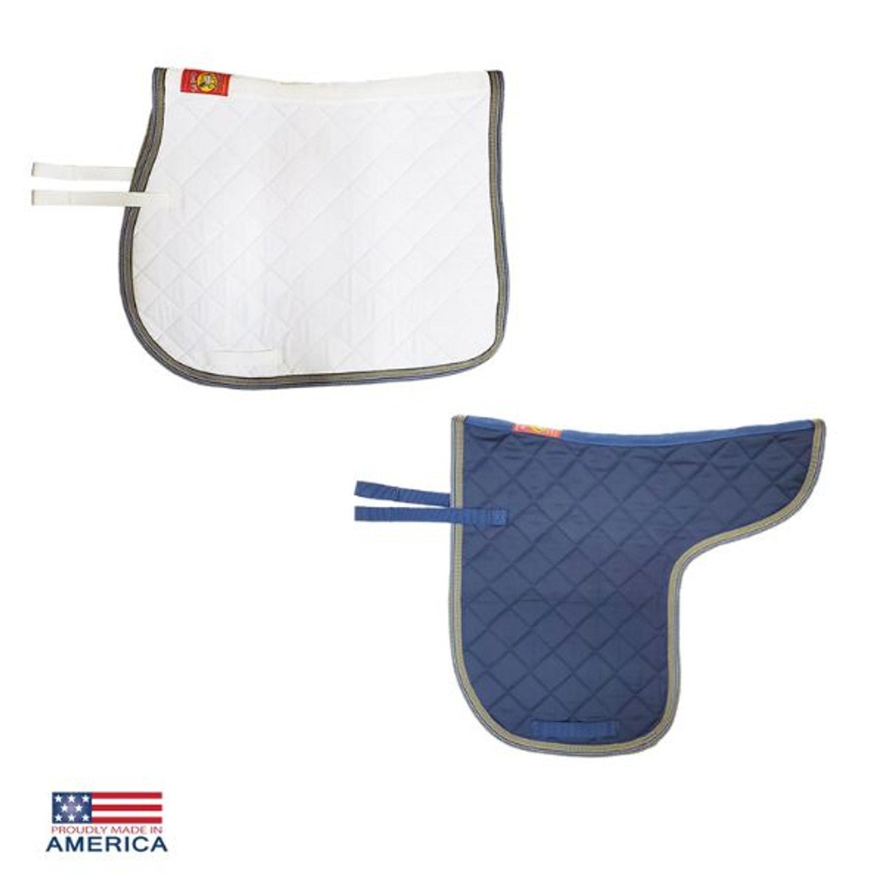 5/A Baker® Quilted Dressage Pad - 5/A Baker® - Equiluxe Tack