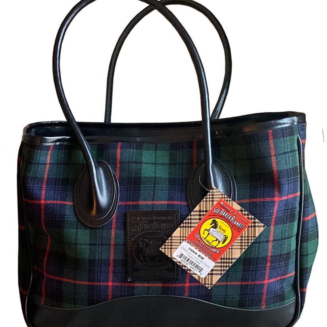 5/A Baker® Tartan Plaid Taylor Tote - 5/A Baker® - Equiluxe Tack