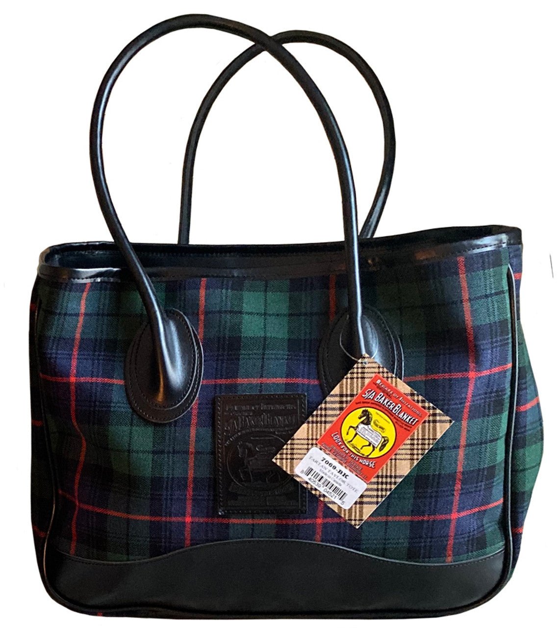 5/A Baker® Tartan Plaid Taylor Tote - 5/A Baker® - Equiluxe Tack