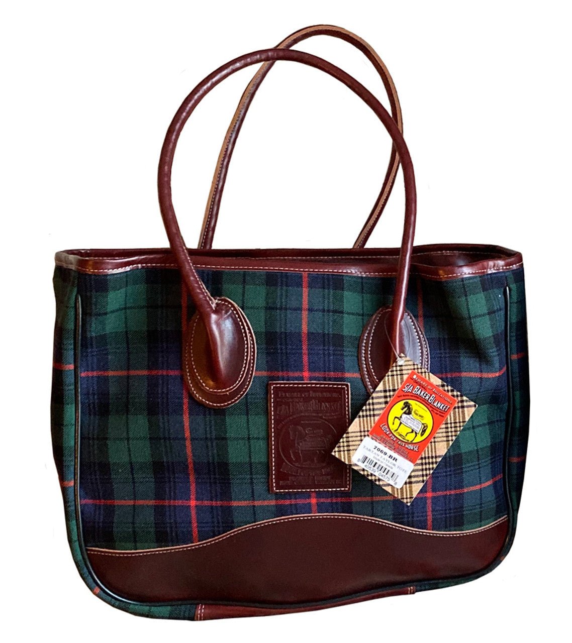 5/A Baker® Tartan Plaid Taylor Tote - 5/A Baker® - Equiluxe Tack