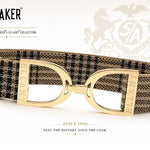 5/A Baker® x Ellany™ Elastic Belt 1.5" with Gold Stirrup - Equiluxe Tack