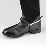 American Equus Spur-Tech Performance Spur Straps Sparkle Black