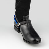 American Equus Spur-Tech Performance Spur Straps Sparkle Black