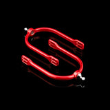 American Equus Quik-X SLIM Interchangeable English Spurs Illusion Red
