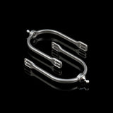 American Equus Quik-X SLIM Interchangeable English Spurs Illusion Grey