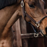 Kentucky Horsewear Leather Rope Halter