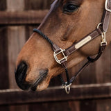 Kentucky Horsewear Leather Rope Halter