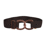 Dapplebay Horse Shoe Belt- Diamond-Black